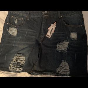 Boohoo Jean Shorts